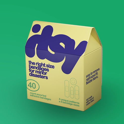 itsy Purple bandage box, 40 count