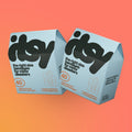 itsy 2-pack bandage box, blue + blue colorway