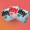 itsy 3-pack bandage box, blue + blue + pink colorway