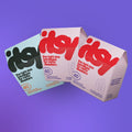 itsy 3-pack bandage box, blue + pink + pink colorway